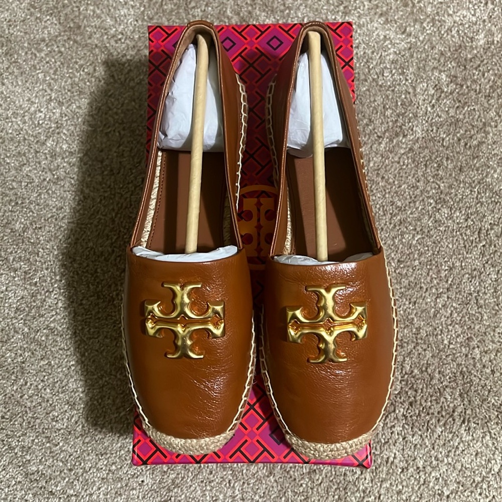 Tory Burch Eleanor Espadrille leather